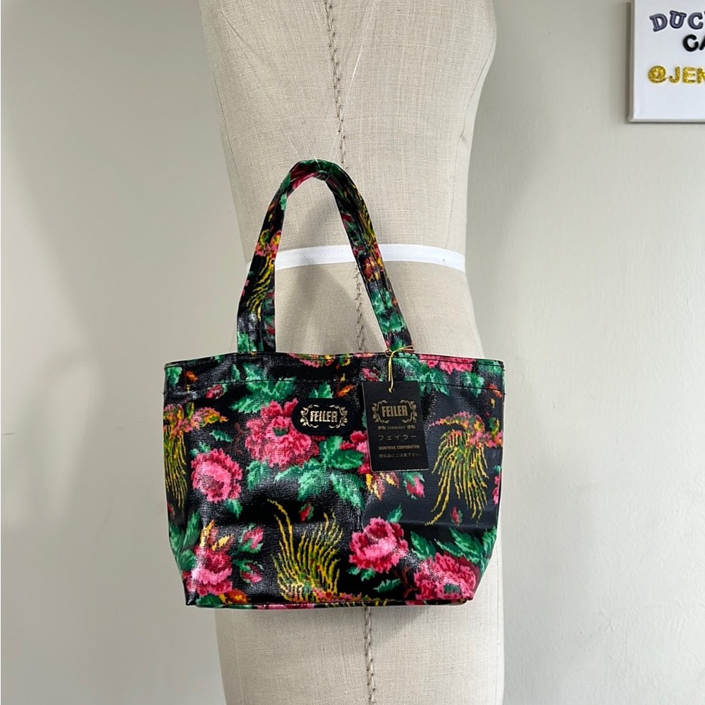 NWT FEILER Floral Print Mini Bag